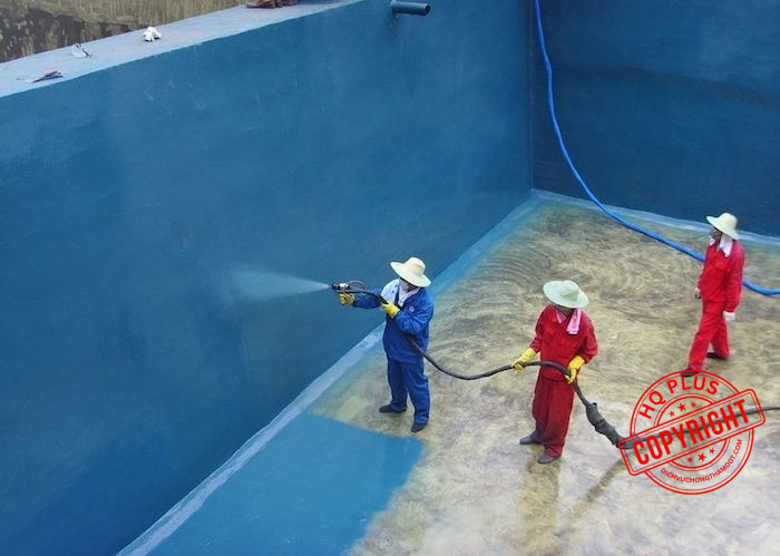 Ứng dụng chống thấm Polyurethane dạng lỏng trên bề mặt mái
